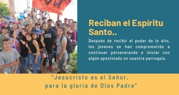 Retiro «Nueva vida» con los jovenes de la Parroquia de la Santa Cruz en Tetipac Guerrero Mexico.